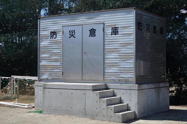 自治会の防災倉庫