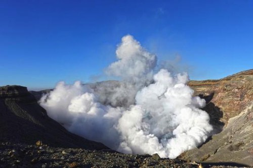 火山性ガスは火山の「呼吸」