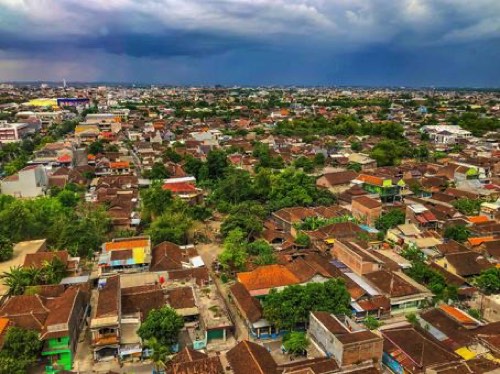 インドネシア町並み