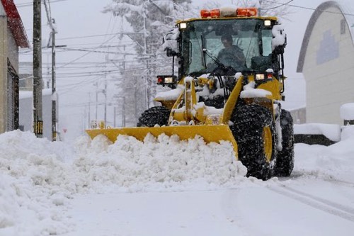大雪時の除雪