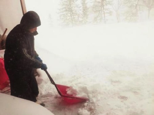 ママさんダンプを使う人物