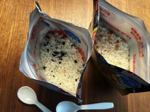 現代の水でつくれる非常食