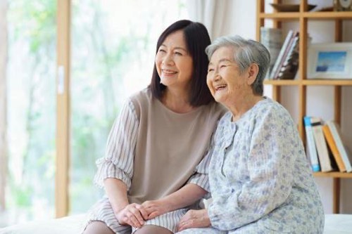 ホームヘルパーと老婆