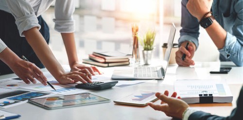 オフィスの風景