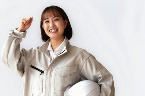 元気な現場の女性