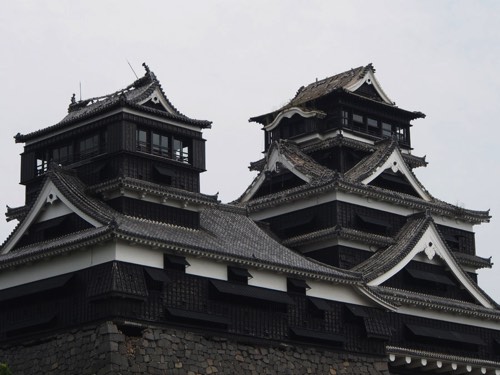 震災後の熊本城