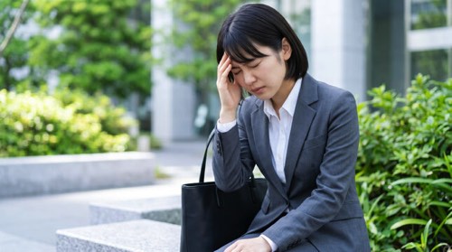 出社時に頭痛