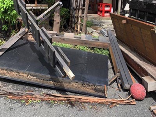 災害 被害状況 説明用 フリー写真 商用利用OK