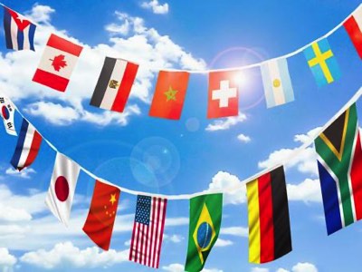 国際交流・万国旗