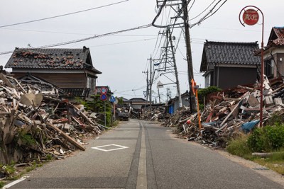 能登半島地震で被災した輪島市