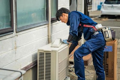 室外機の取り付け