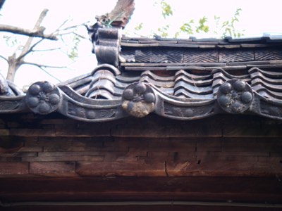 富山県高岡市古定塚熊野神社屋根瓦補修工事