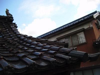 富山県高岡市古定塚熊野神社屋根瓦補修工事
