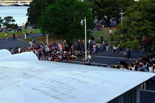 防災イベント会場