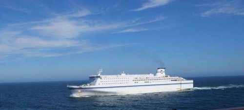 フェリーの航海