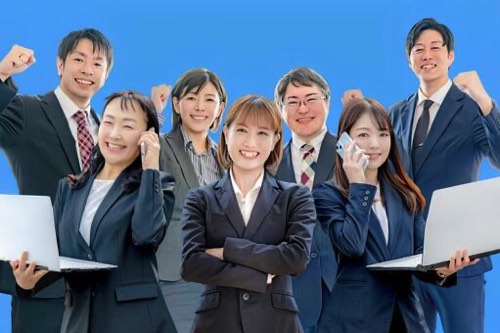 自信満々な若者たち