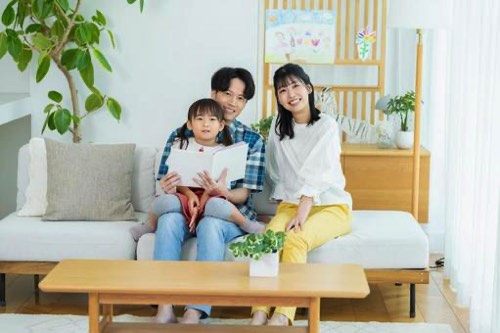 リビングと家族